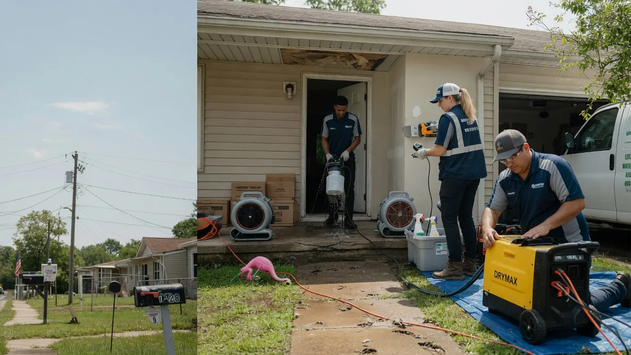 Storm Damage Water Removal in Emporia, KS near me